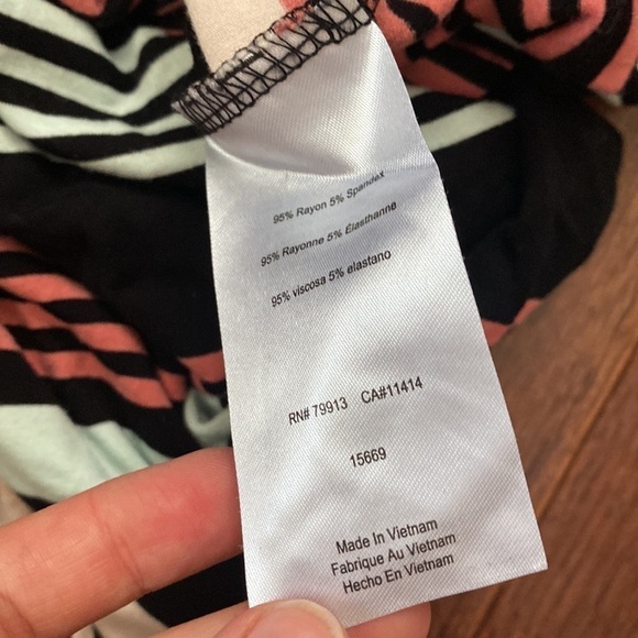 A pea in the pod striped maternity dress - Picture 5 of 5